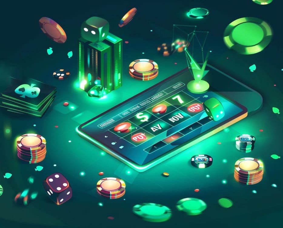 Tampilan meja European Roulette di aplikasi hau togel